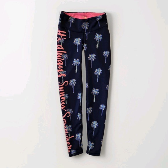 Lilly Pulitzer Pants - Lilly Pulitzer Luxletic XXS UPF 50+‎ Weekender Leggings in Sunset Safari Palms